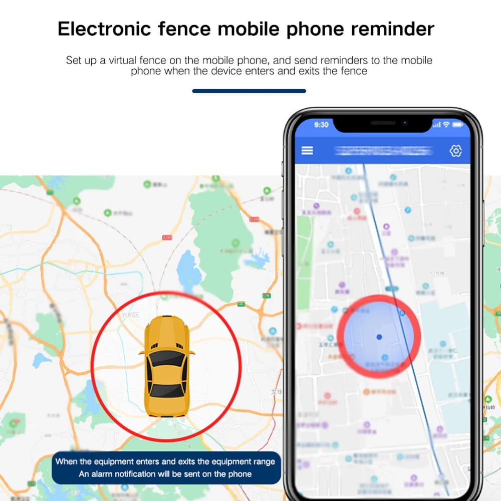 Traceur GPS Magnétique Ultra-Résistant – Suivi de Véhicule & Anti-Perte en Temps Réel