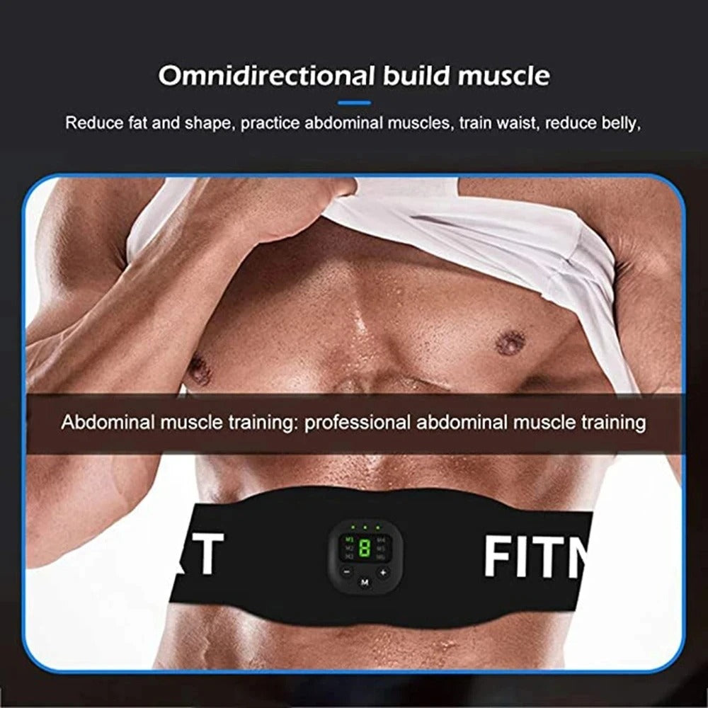 💪🔥 Ceinture Abdominale de Fitness™ – Tonifiez Votre Ventre Sans Aller à la Salle