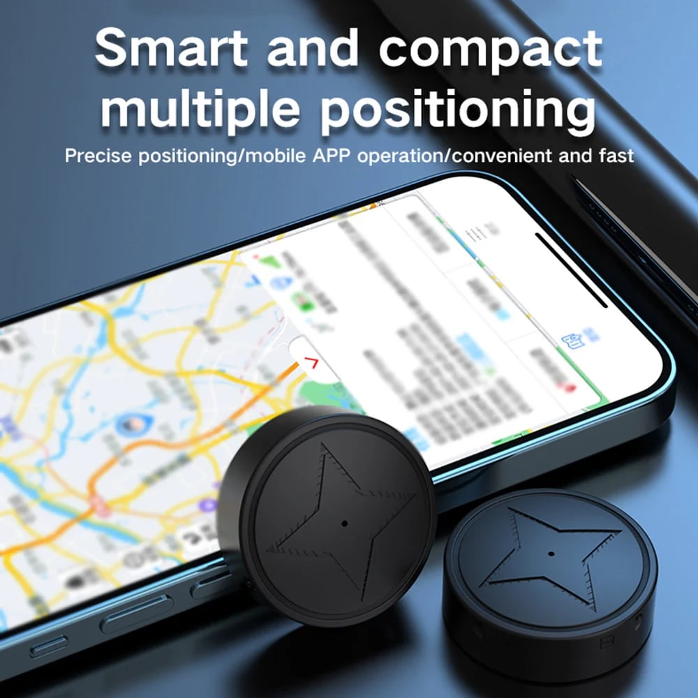Traceur GPS Magnétique Ultra-Résistant – Suivi de Véhicule & Anti-Perte en Temps Réel