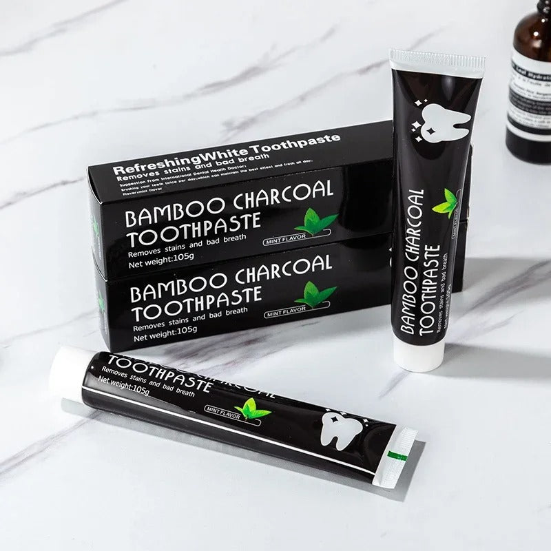 BambooSmile™ Dentifrice Blanchissant au Charbon de Bambou