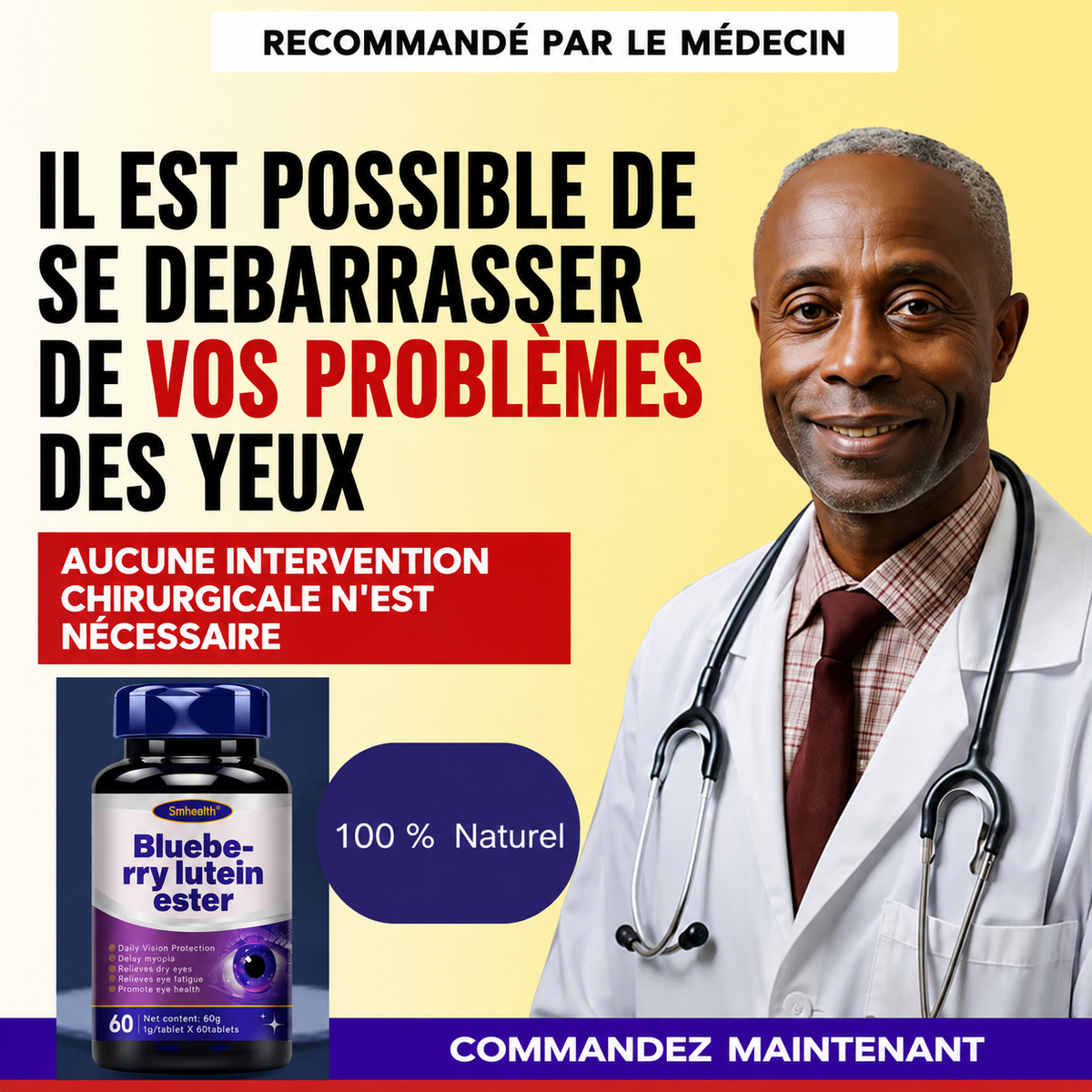 BLUEBERRY LUTEIN ESTER - Une solution Naturelle pour soutenir votre vision.