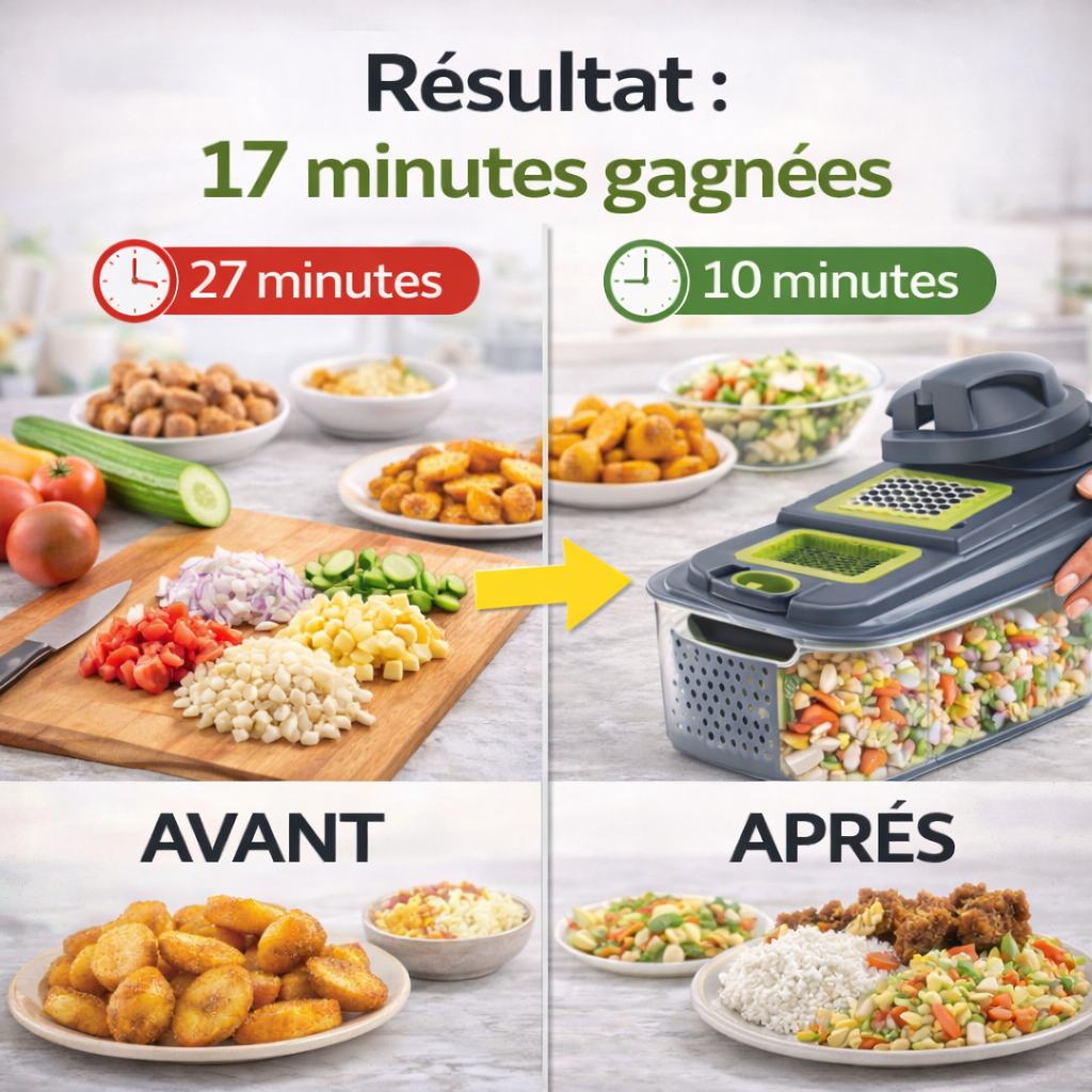 COUPE-LÉGUMES MULTIFONCTION 22-EN-1 | PRÉPAREZ VOS LÉGUMES EN QUELQUES SECONDES
