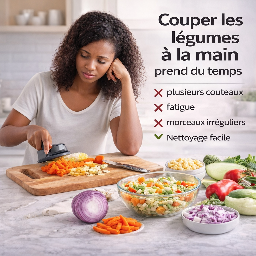 COUPE-LÉGUMES MULTIFONCTION 22-EN-1 | PRÉPAREZ VOS LÉGUMES EN QUELQUES SECONDES