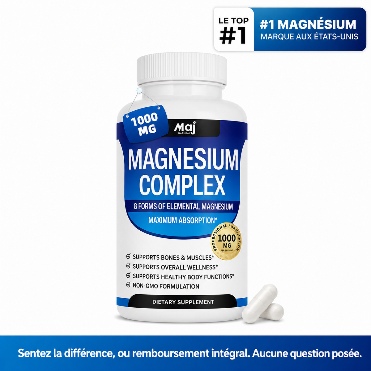 ⚡ Magnesium Complex 8 in 1 | Achetez 1 et obtenez 1 gratuitement.