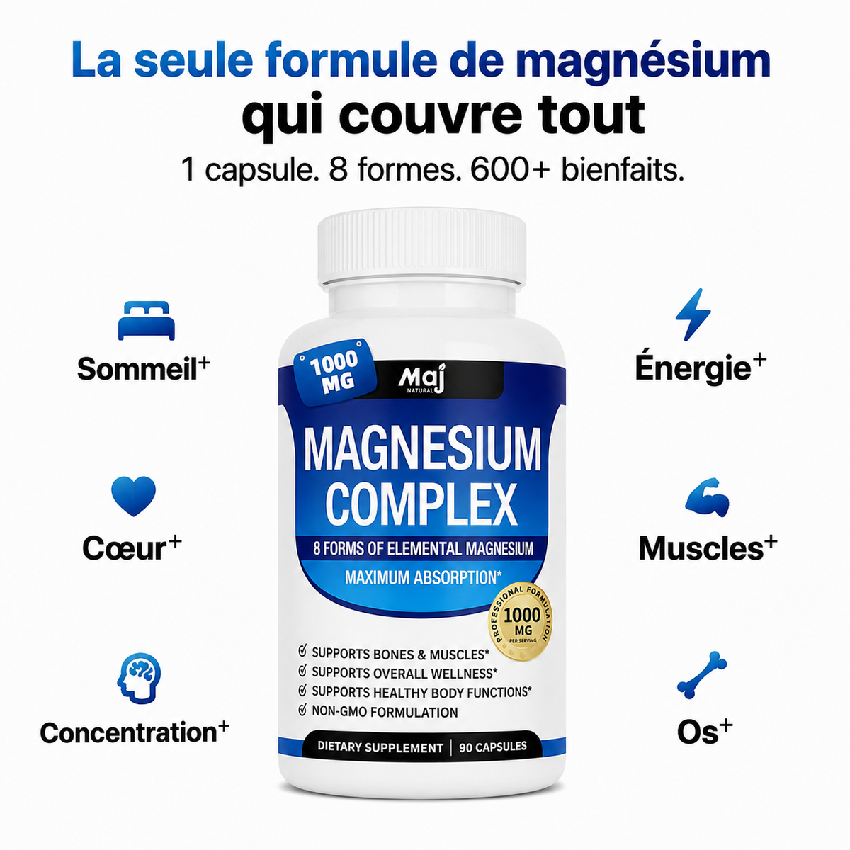 ⚡ Magnesium Complex 8 in 1 | Achetez 1 et obtenez 1 gratuitement.