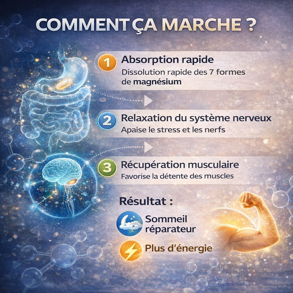⚡ Magnesium Complex™-Votre corps manque peut-être de magnésium.