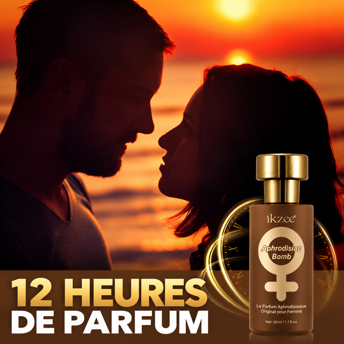 Rendez la obsédée par vous - Augmentez votre pouvoir de séduction - Parfum envoûtant pour homme et femme