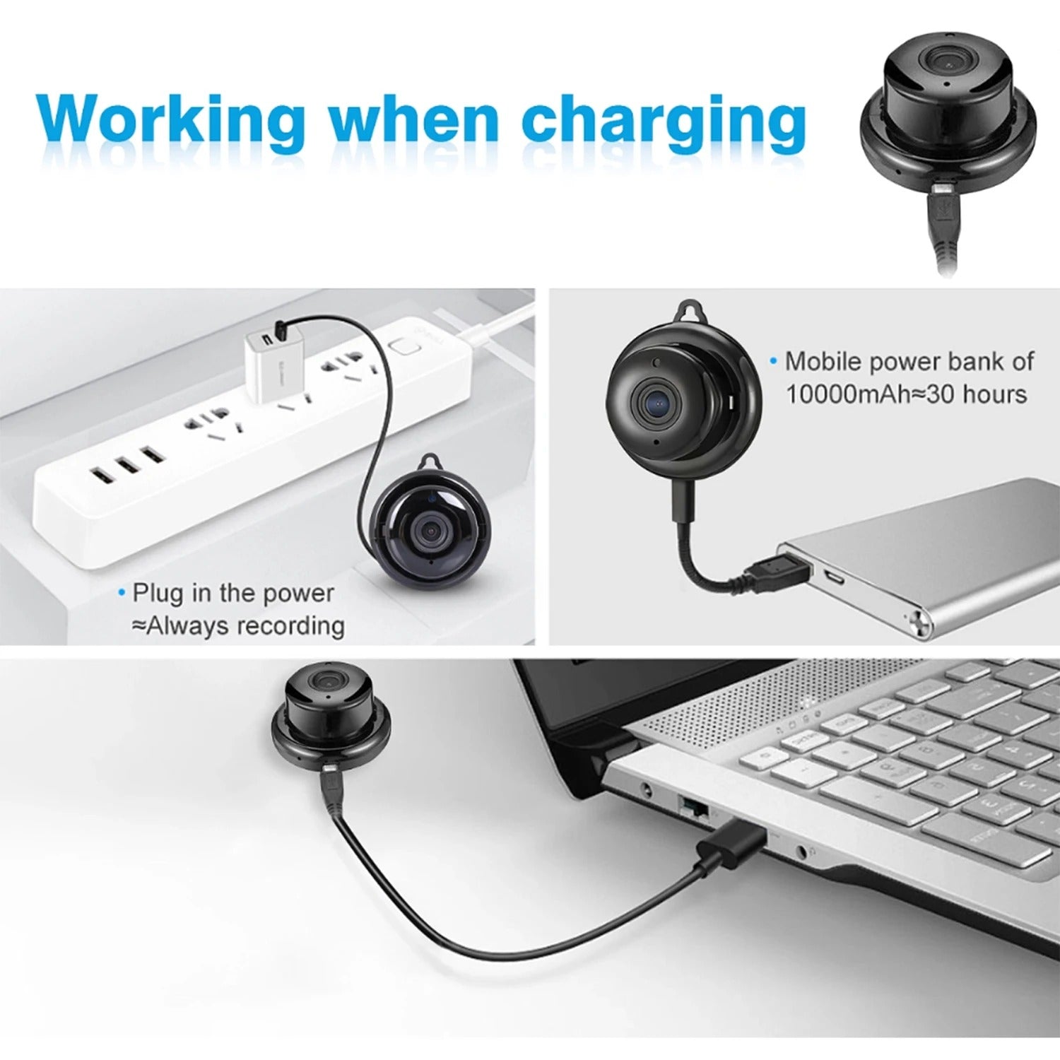 Mini Caméra Sans Fil V380 – Sécurité Intelligente 1080P HD Voyez. Écoutez. Surveillez. Protégez.