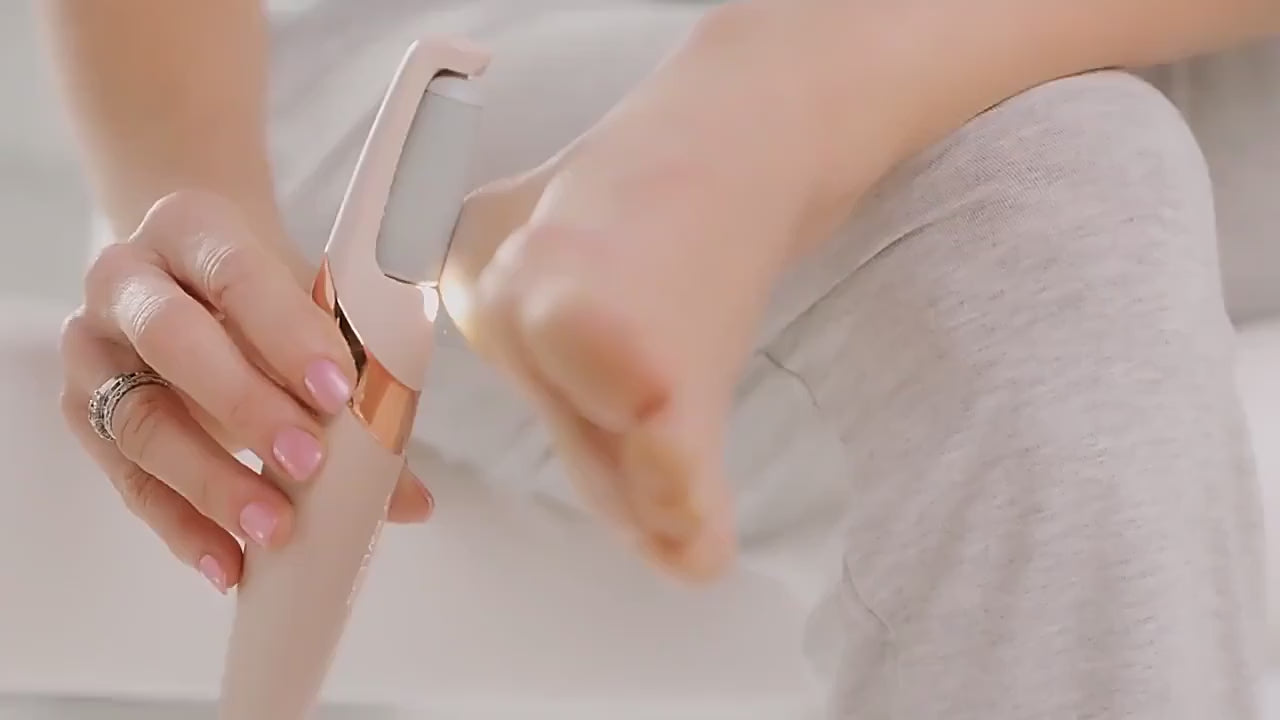 Râpe Pied Electrique pour rendre vos pieds lisse et doux