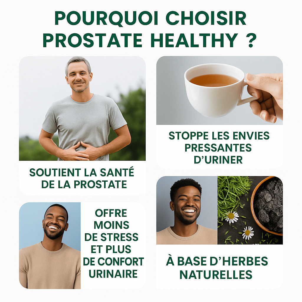 🌿 Tisane Prostate Healthy™ – La Solution Naturelle Pour Votre Bien-Être Masculin !