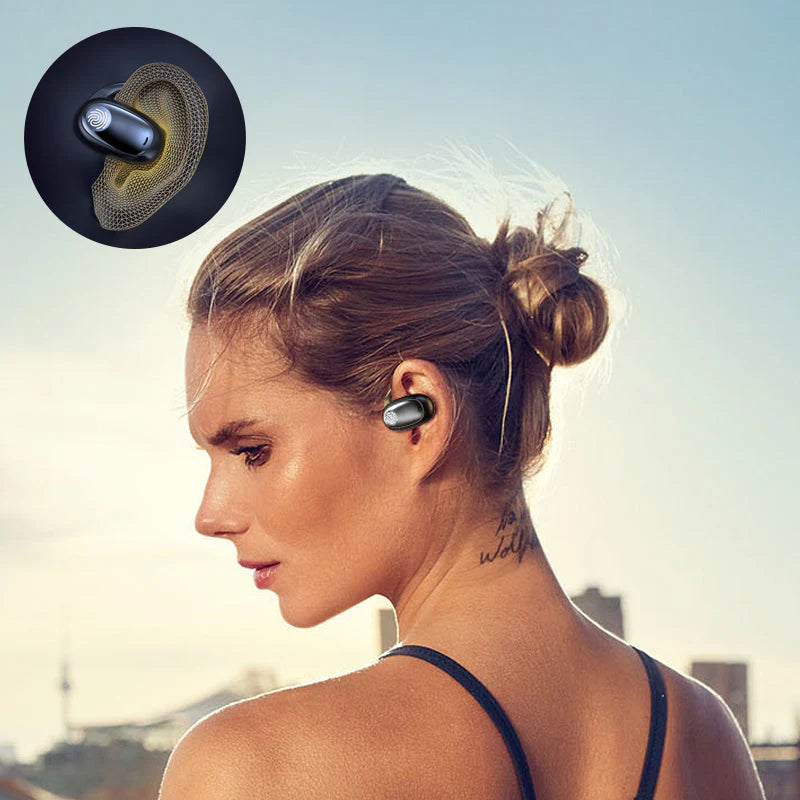 🔥Écouteurs Bluetooth numériques sans fil à conduction osseuse TWS 8 avis